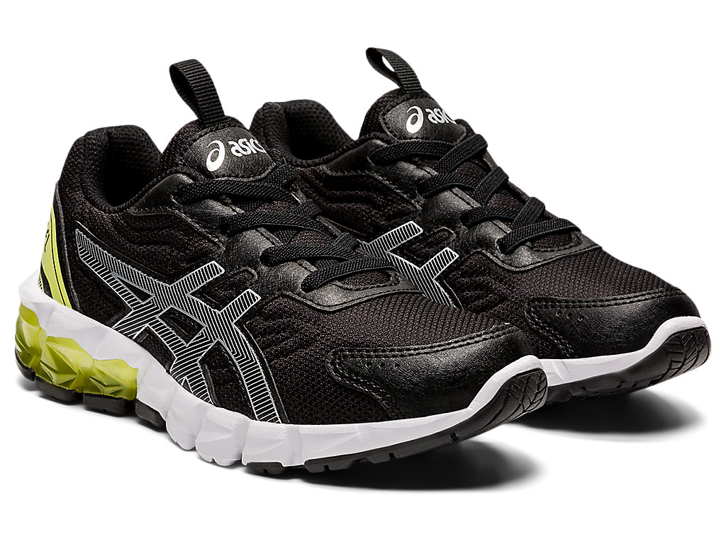 Asics Gel-Quantum 90 3 Pre-School Sneakers Detske Čierne Strieborne | 0897-MXPBU