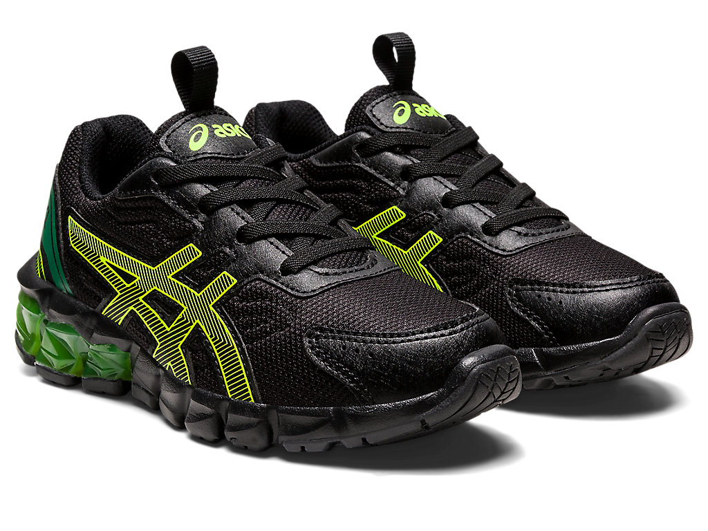 Asics Gel-Quantum 90 3 Pre-School Sneakers Detske Čierne Žlté | 1290-ASTMR