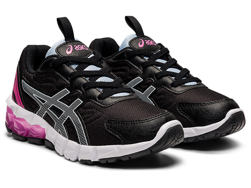 Asics Gel-Quantum 90 3 Pre-School Sneakers Detske Čierne Modre | 3674-KCIMJ