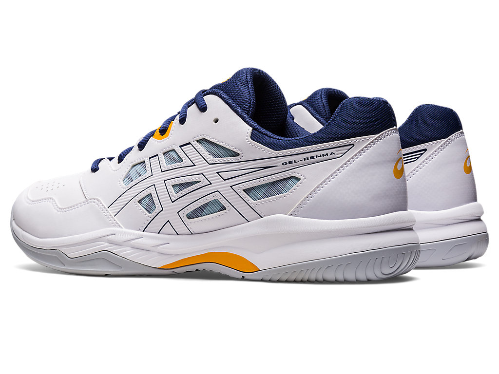 Asics Gel-Renma Tenisove Tenisky Panske Biele Tmavo | 4076-PVSXT