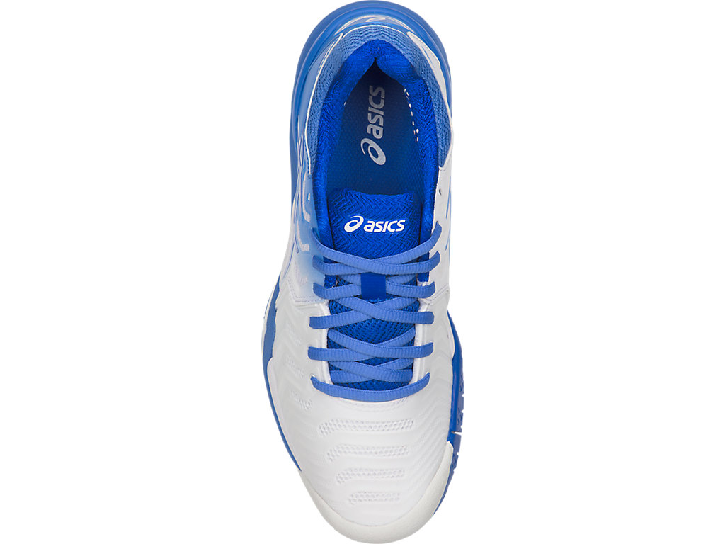 Asics Gel-Resolution 7 Tenisove Tenisky Damske Biele Modre | 3607-BOKCI