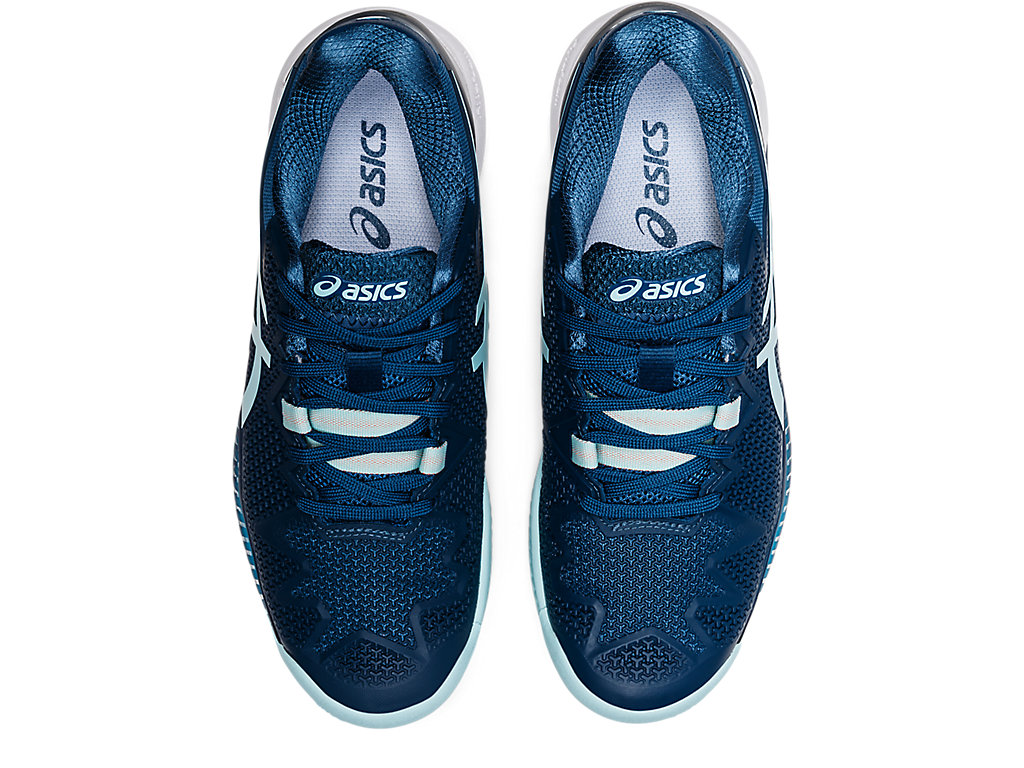 Asics Gel-Resolution 8 Clay Tenisove Tenisky Damske Svetlo Indigo Modre | 4780-NECJB