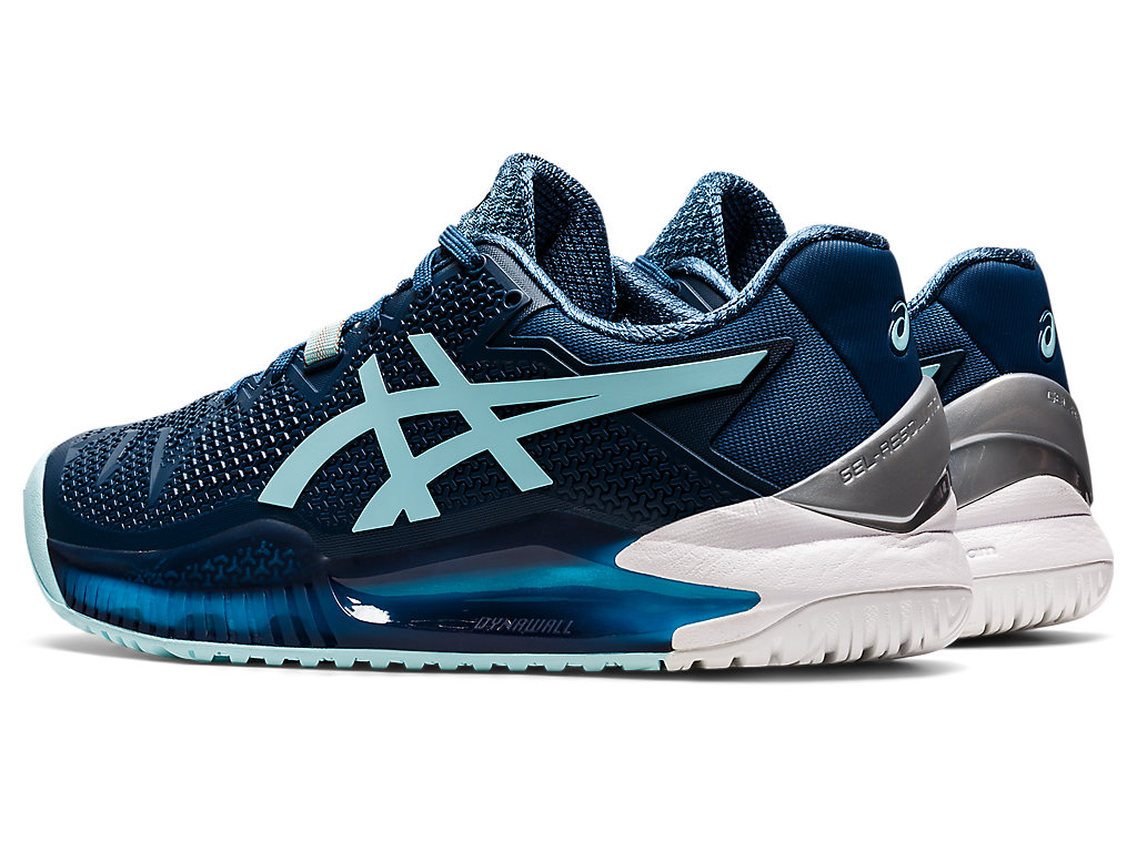 Asics Gel-Resolution 8 (D) Tenisove Tenisky Damske Svetlo Indigo Modre | 4812-PRODH