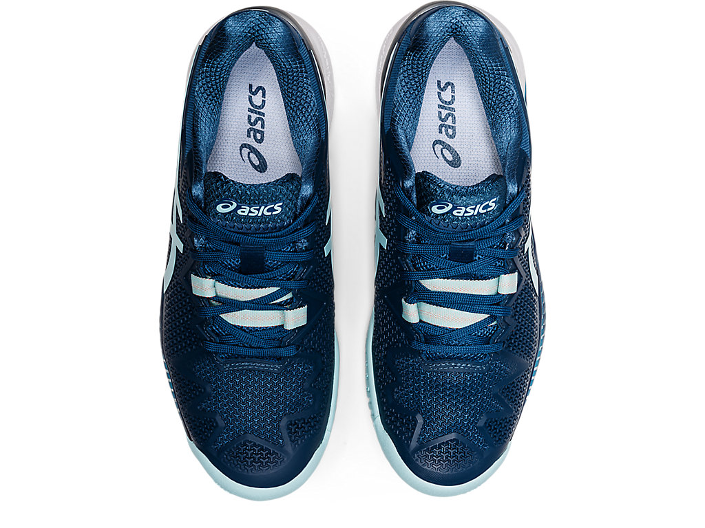 Asics Gel-Resolution 8 (D) Tenisove Tenisky Damske Svetlo Indigo Modre | 4812-PRODH