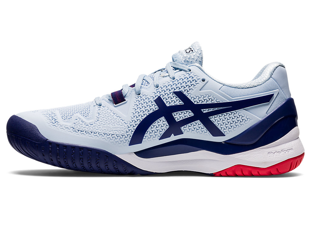 Asics Gel-Resolution 8 (D) Tenisove Tenisky Damske Modre | 5683-FLAYO