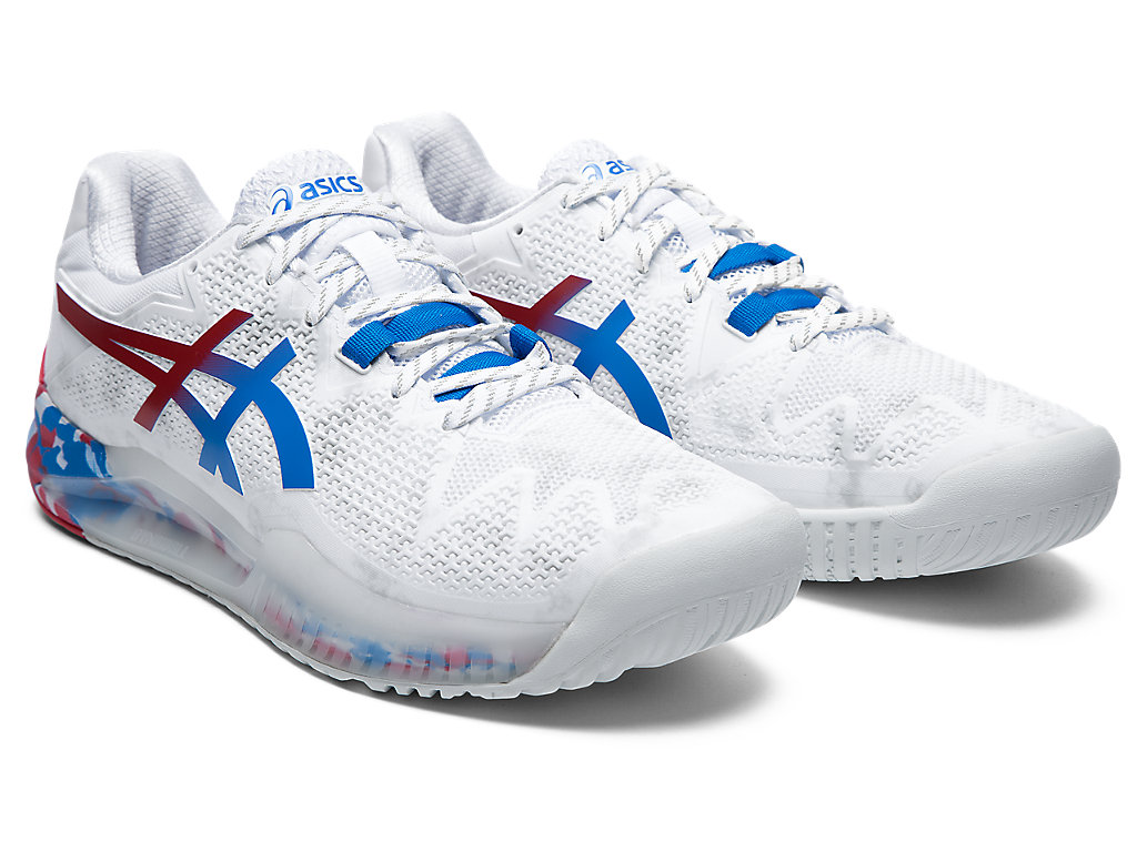 Asics Gel-Resolution 8 L.E. Tenisove Tenisky Damske Biele Strieborne | 2691-FKUTR