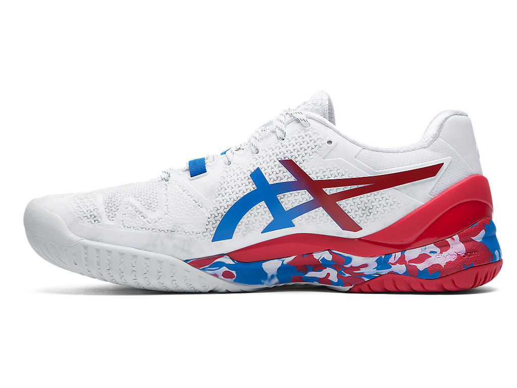 Asics Gel-Resolution 8 L.E. Tenisove Tenisky Damske Biele Strieborne | 2691-FKUTR