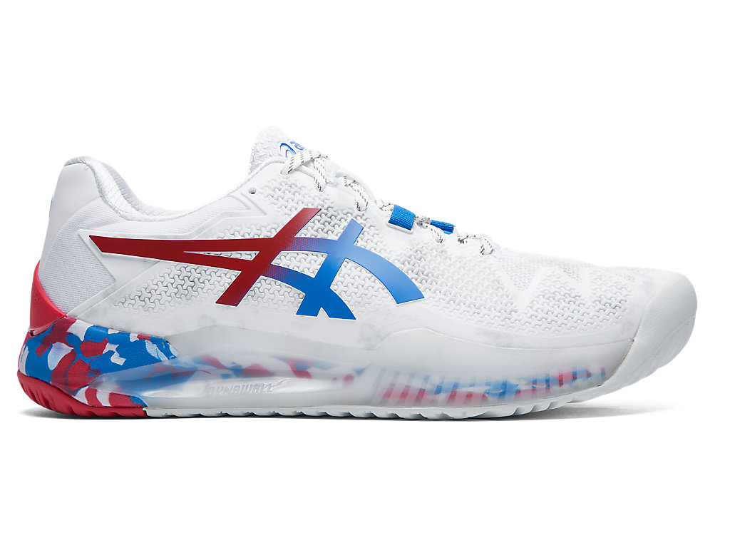 Asics Gel-Resolution 8 L.E. Tenisove Tenisky Damske Biele Strieborne | 2691-FKUTR