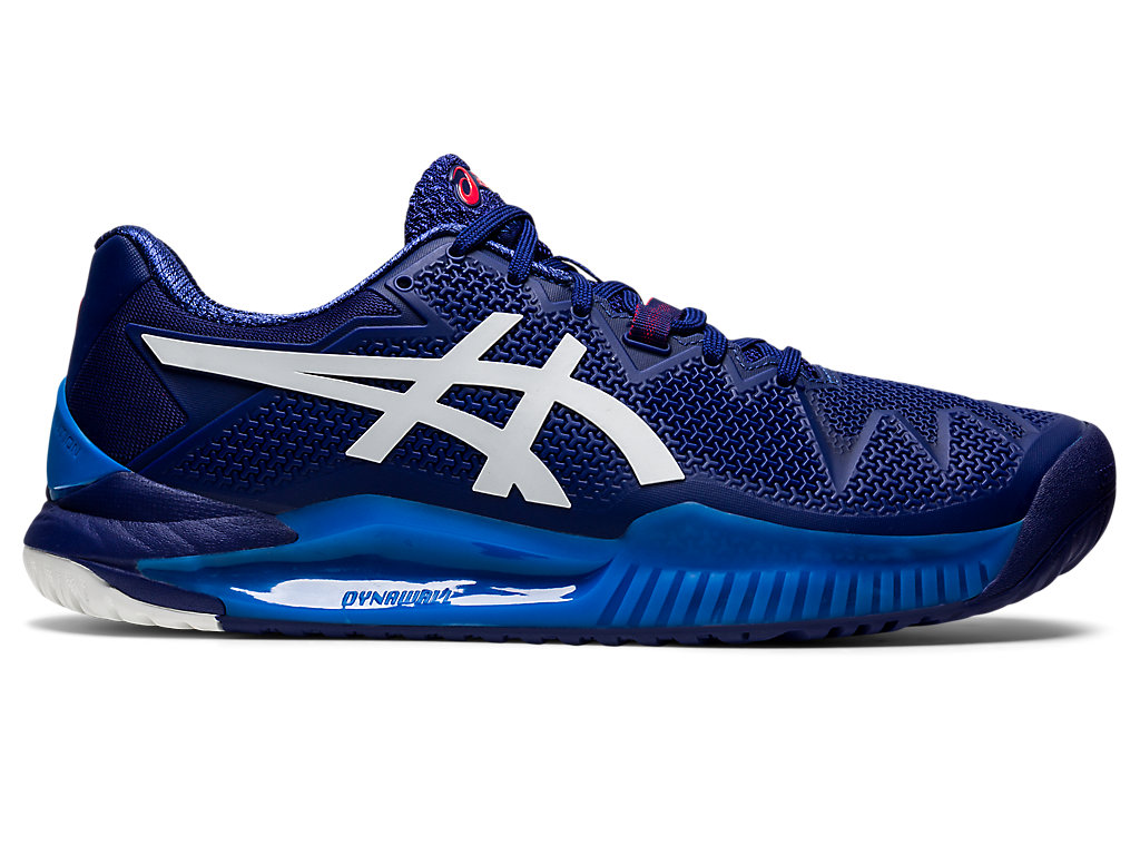 Asics Gel-Resolution 8 Tenisove Tenisky Panske Modre Biele | 7351-XSKEA