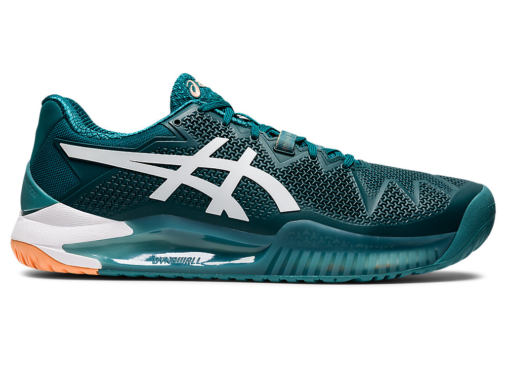 Asics Gel-Resolution 8 Tenisove Tenisky Panske Tmavo Zelene Biele | 8219-TIZWN