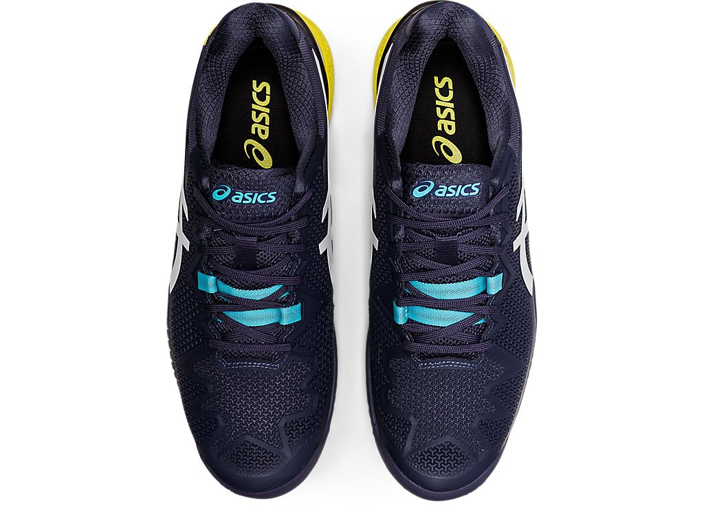 Asics Gel-Resolution 8 Tenisove Tenisky Panske Indigo Biele | 8701-TZWIU