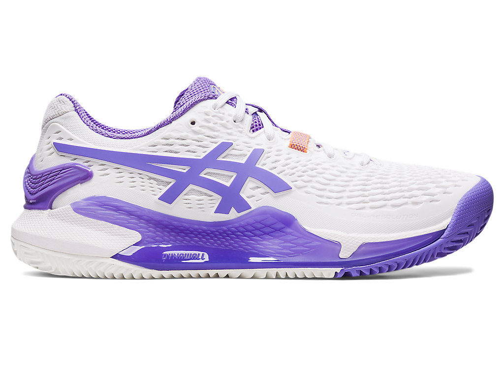 Asics Gel-Resolution 9 Clay Tenisove Tenisky Damske Biele | 4160-WADKJ