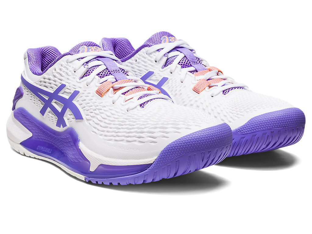 Asics Gel-Resolution 9 Tenisove Tenisky Damske Biele | 2193-MISWT