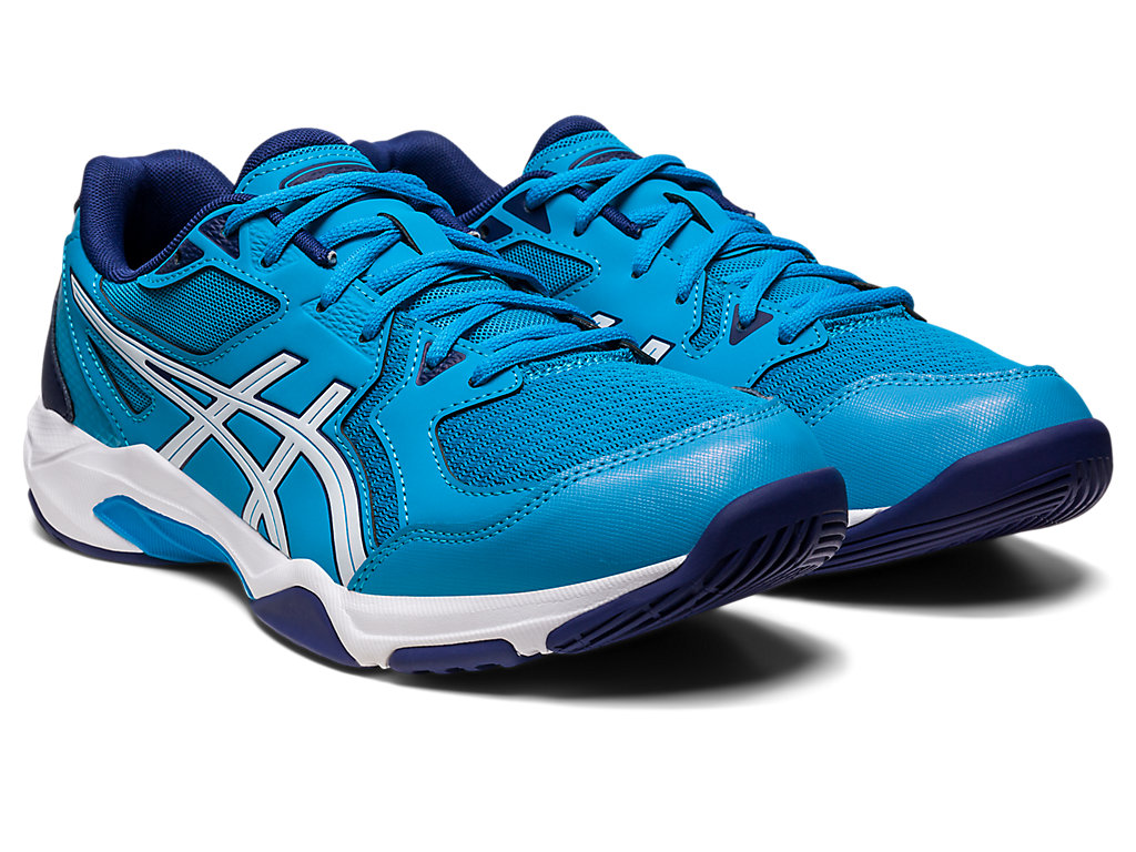 Asics Gel-Rocket 10 (2E) Tenisky Na Volejbal Panske Modre Biele | 3504-CTRNQ