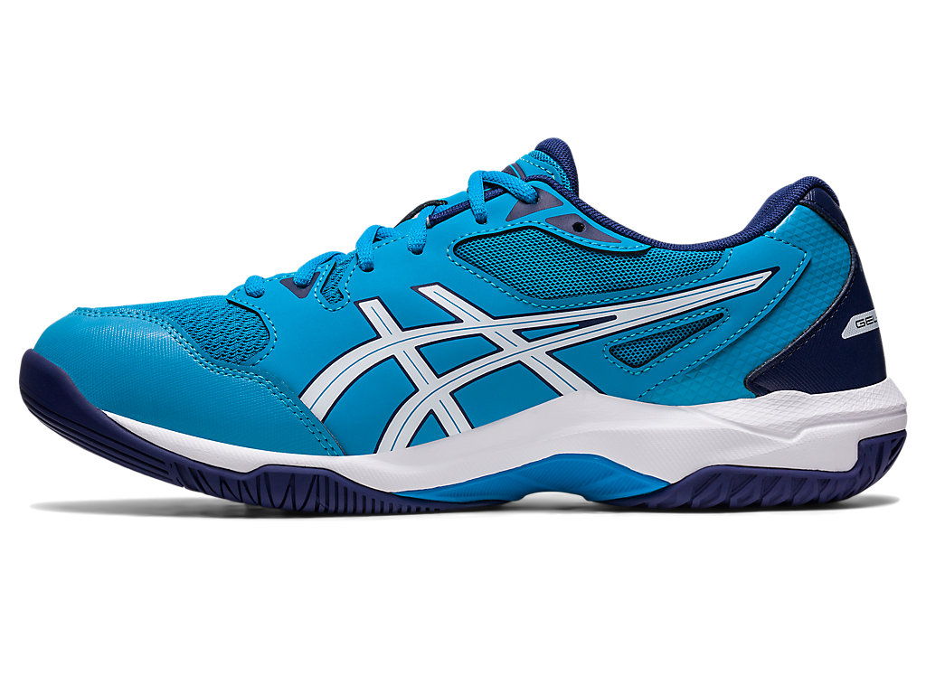 Asics Gel-Rocket 10 (2E) Tenisky Na Volejbal Panske Modre Biele | 3504-CTRNQ