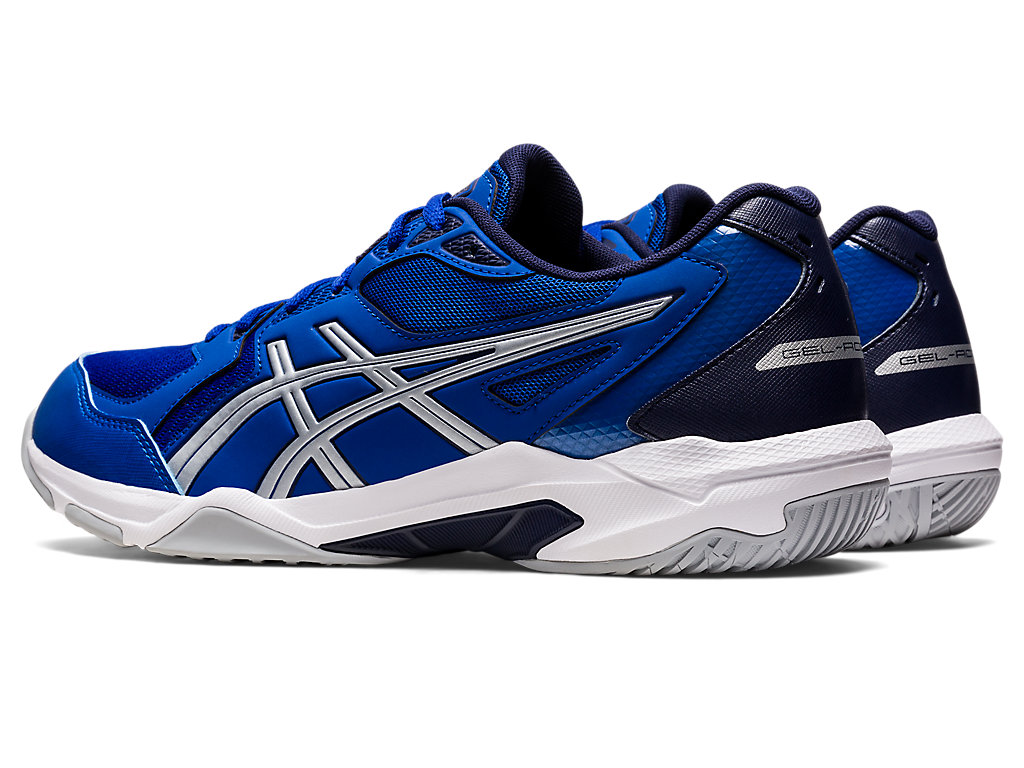 Asics Gel-Rocket 10 (2E) Tenisky Na Volejbal Panske Modre Strieborne | 9345-WLNDZ