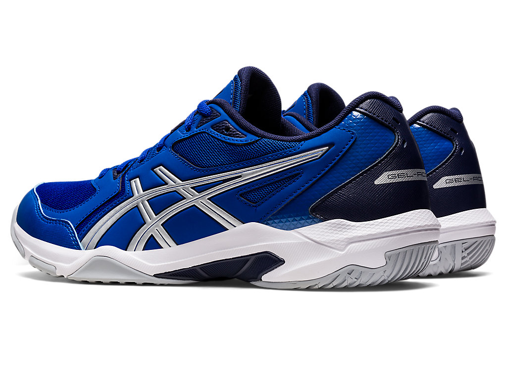 Asics Gel-Rocket 10 Tenisky Na Volejbal Panske Modre Strieborne | 9873-HCDAB