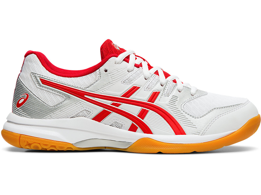 Asics Gel-Rocket 9 Tenisky Na Volejbal Damske Biele Červené | 2890-HCVZW