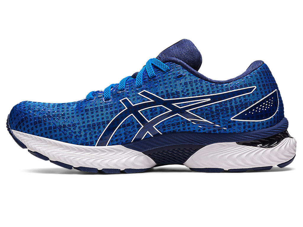 Asics Gel-Saiun Running Shoes Panske Modre Biele | 9168-LCDRI