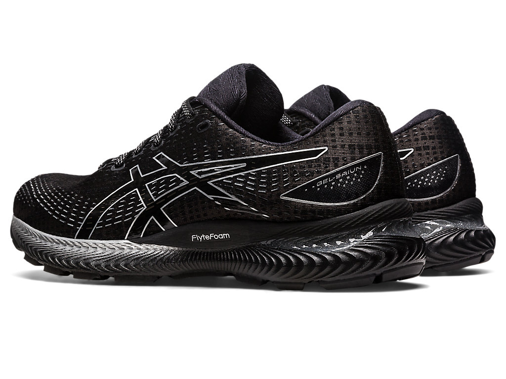 Asics Gel-Saiun Running Shoes Panske Čierne Strieborne | 9182-FMTHL