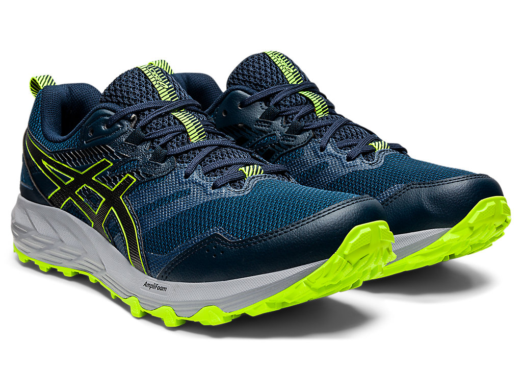 Asics Gel-Sonoma 6 Trailove Bezecke Tenisky Panske Modre Čierne | 7905-WQOLZ