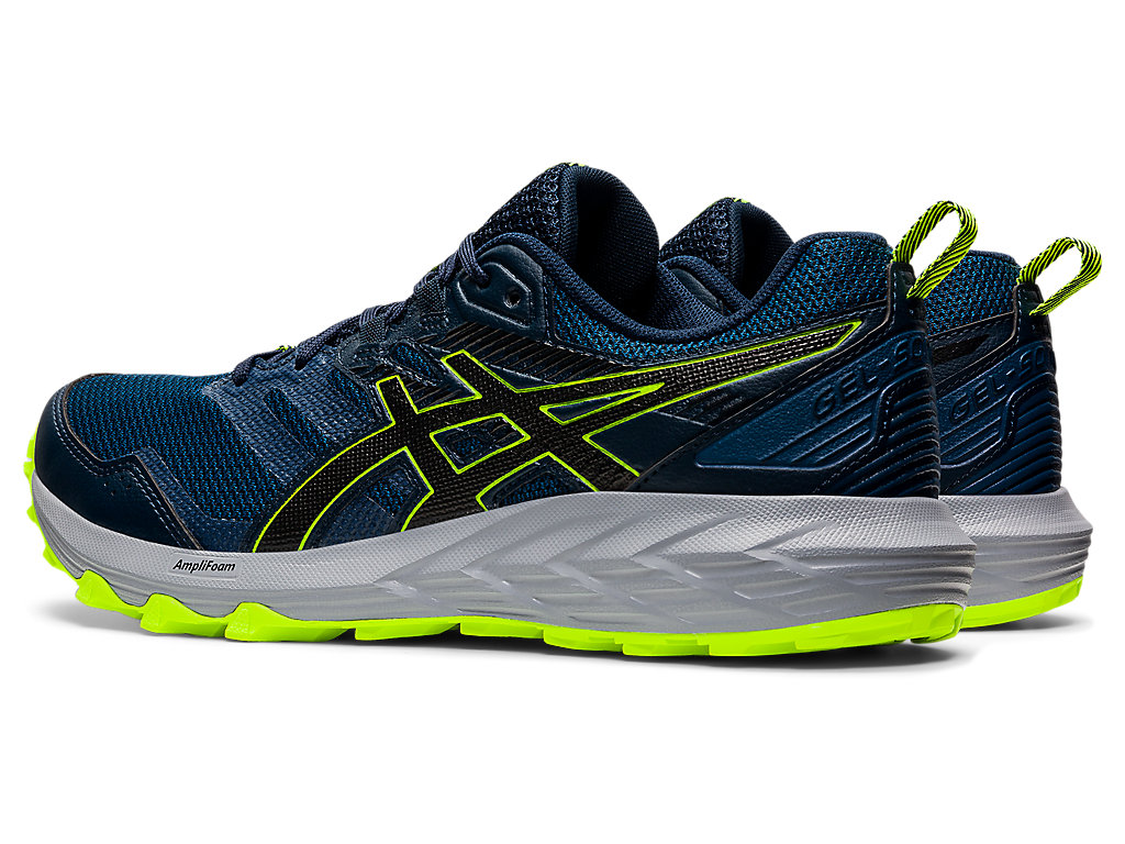 Asics Gel-Sonoma 6 Trailove Bezecke Tenisky Panske Modre Čierne | 7905-WQOLZ