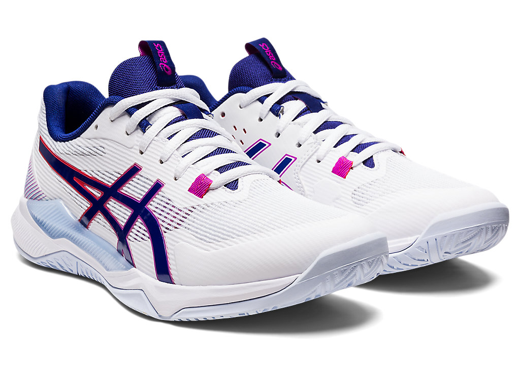 Asics Gel-Tactic Tenisky Na Volejbal Damske Biele Modre | 3198-FEMWL