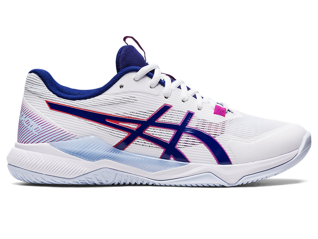 Asics Gel-Tactic Tenisky Na Volejbal Damske Biele Modre | 3198-FEMWL