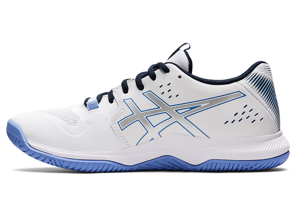 Asics Gel-Tactic Tenisky Na Volejbal Damske Biele Modre | 6958-TUDHV