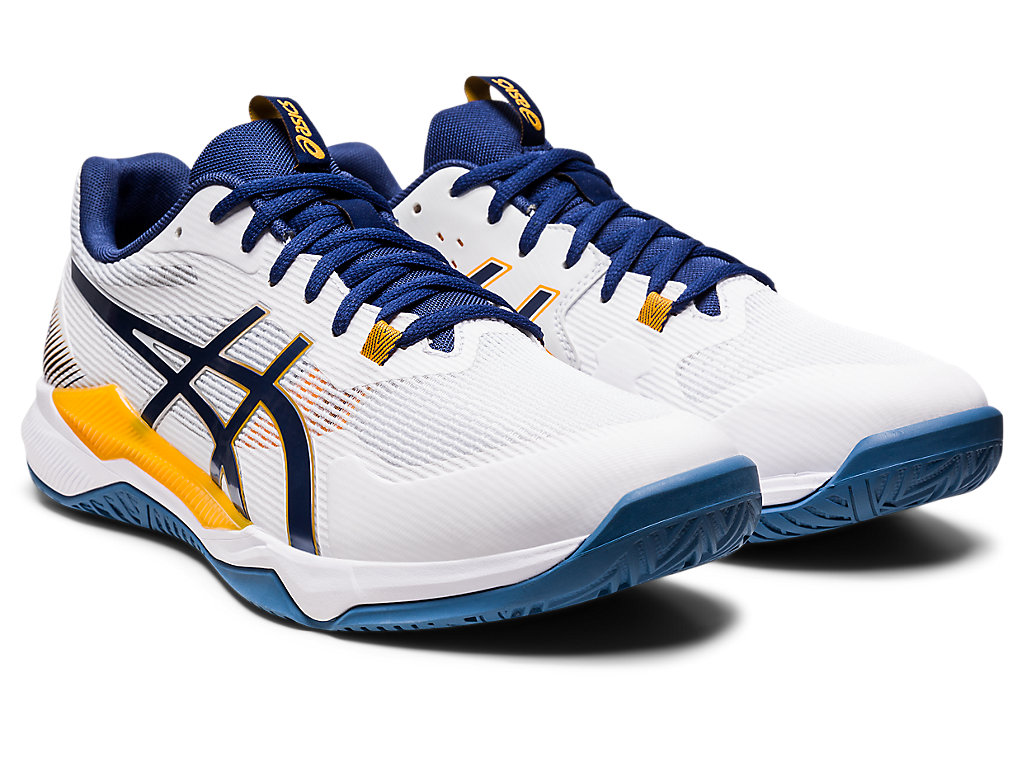 Asics Gel-Tactic Tenisky Na Volejbal Panske Biele Tmavo | 6723-MNOQW