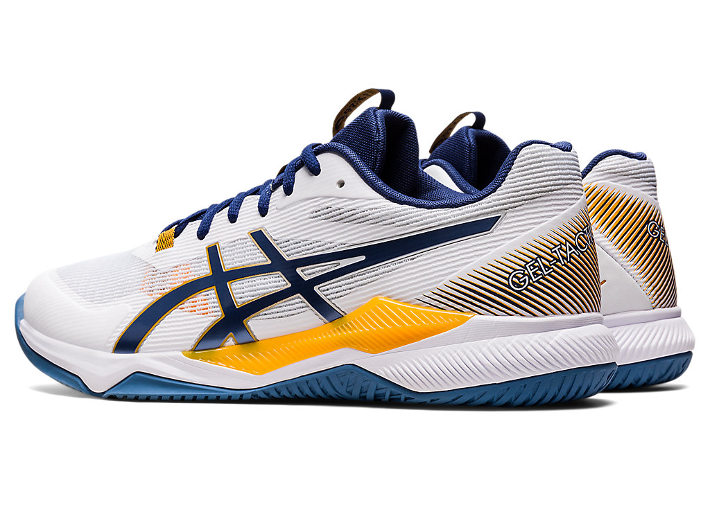 Asics Gel-Tactic Tenisky Na Volejbal Panske Biele Tmavo | 6723-MNOQW