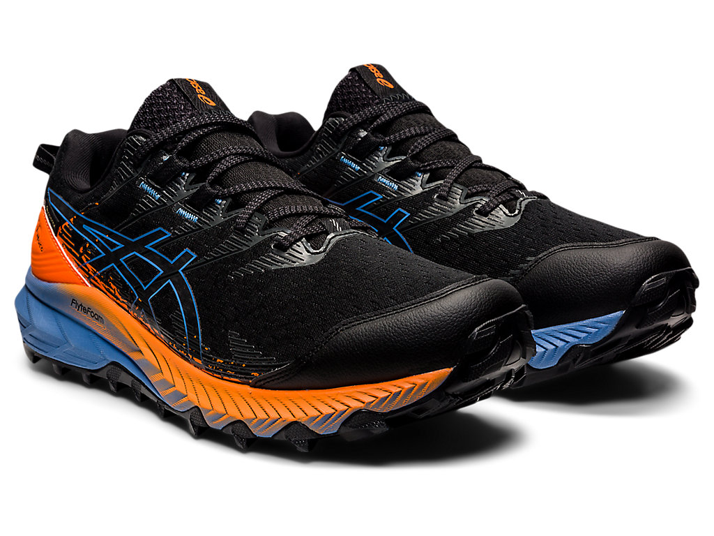 Asics Gel-Trabuco 10 Gtx Trailove Bezecke Tenisky Panske Čierne Modre | 3514-MFTBY