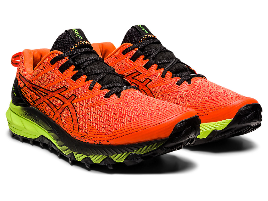 Asics Gel-Trabuco 10 Trailove Bezecke Tenisky Panske Oranžové Čierne | 0658-CRPKW