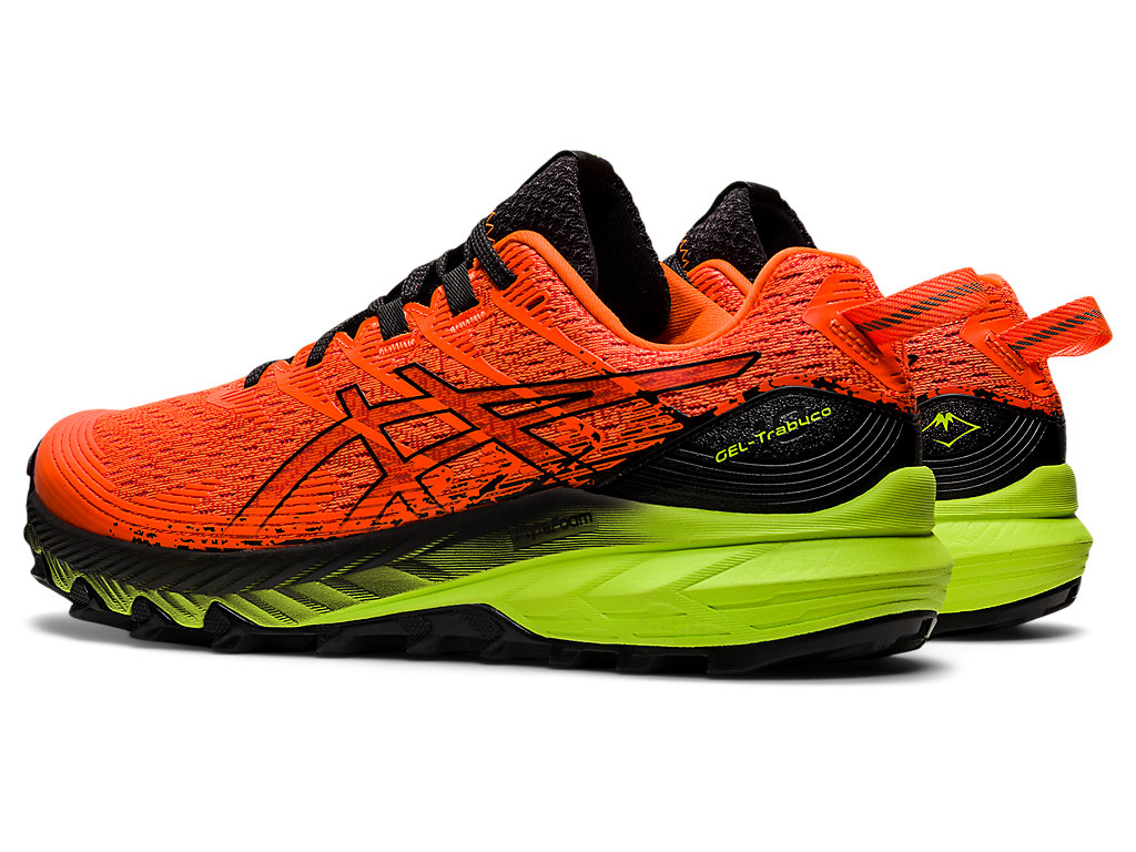 Asics Gel-Trabuco 10 Trailove Bezecke Tenisky Panske Oranžové Čierne | 0658-CRPKW