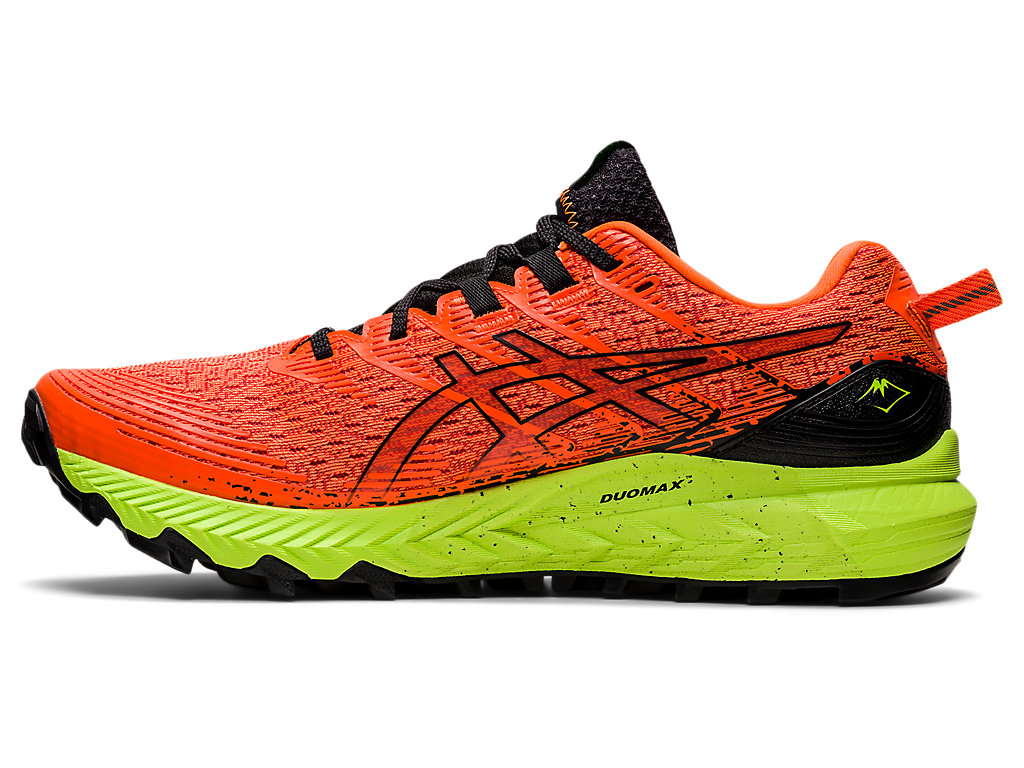 Asics Gel-Trabuco 10 Trailove Bezecke Tenisky Panske Oranžové Čierne | 0658-CRPKW