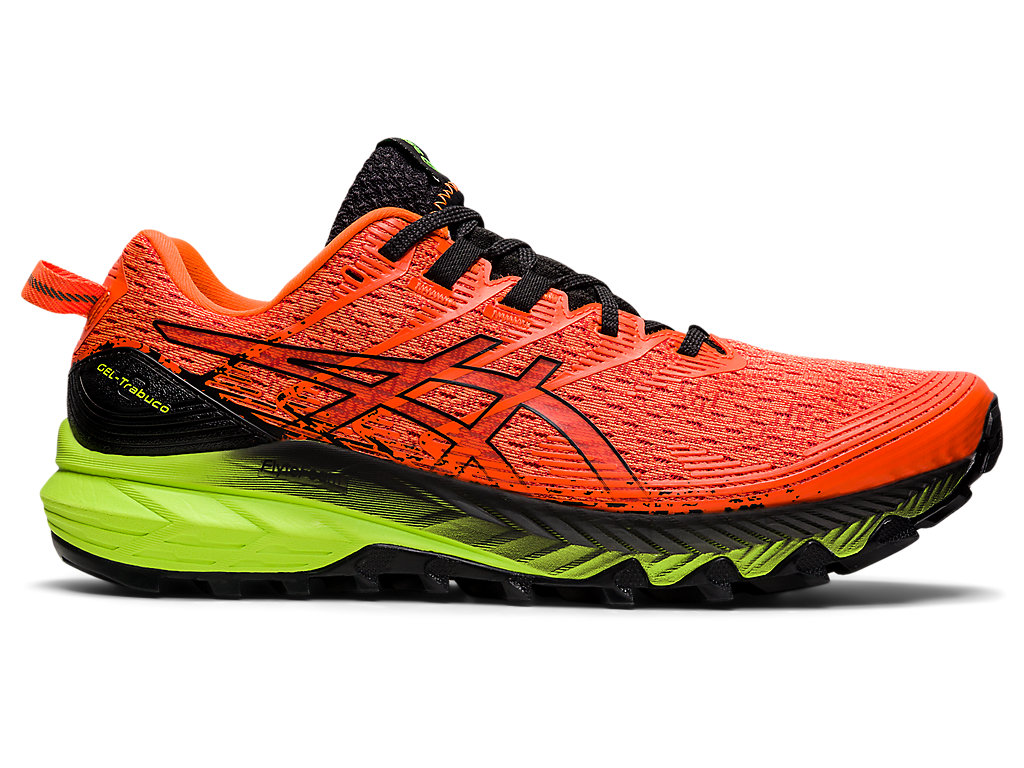 Asics Gel-Trabuco 10 Trailove Bezecke Tenisky Panske Oranžové Čierne | 0658-CRPKW