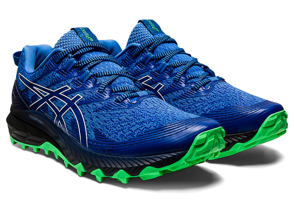 Asics Gel-Trabuco 10 Trailove Bezecke Tenisky Panske Modre Biele | 2457-BCGOT