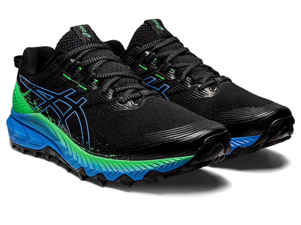 Asics Gel-Trabuco 10 Trailove Bezecke Tenisky Panske Čierne Modre | 2697-PRDHY