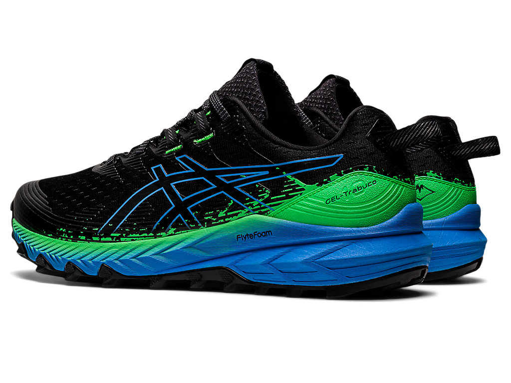 Asics Gel-Trabuco 10 Trailove Bezecke Tenisky Panske Čierne Modre | 2697-PRDHY