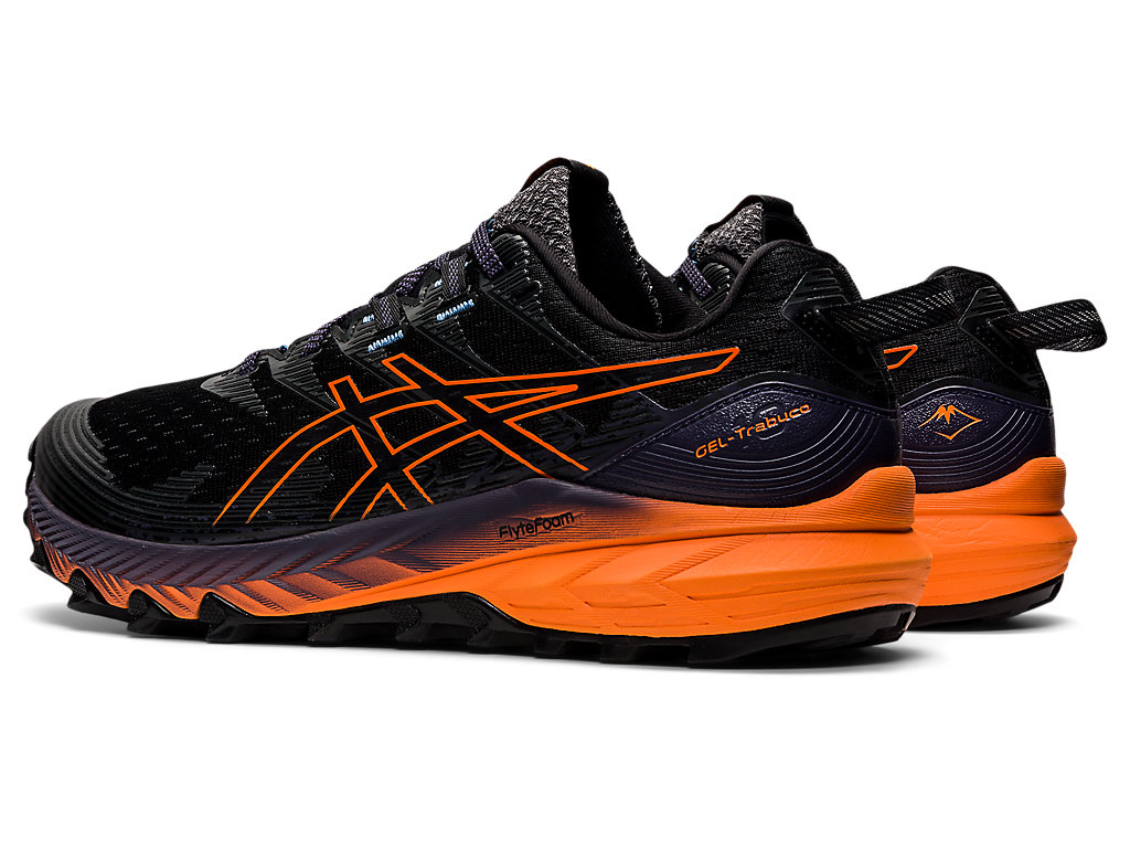 Asics Gel-Trabuco 10 Trailove Bezecke Tenisky Panske Čierne Oranžové | 9406-GWMOU