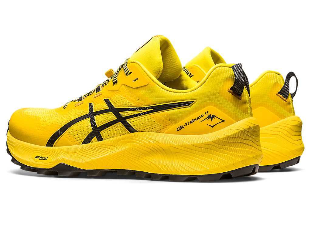 Asics Gel-Trabuco 11 Trailove Bezecke Tenisky Panske Žlté Čierne | 0489-ZSLOA