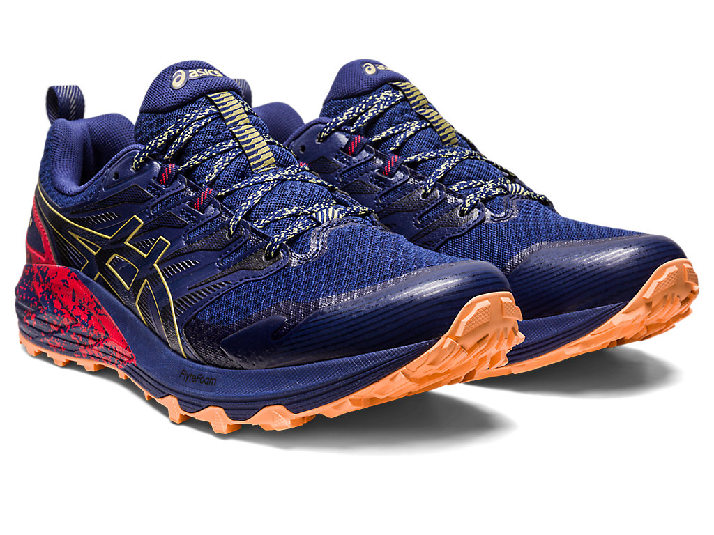 Asics Gel-Trabuco Terra Trailove Bezecke Tenisky Panske Indigo Modre Olivovo Zelená | 0293-LUEFX