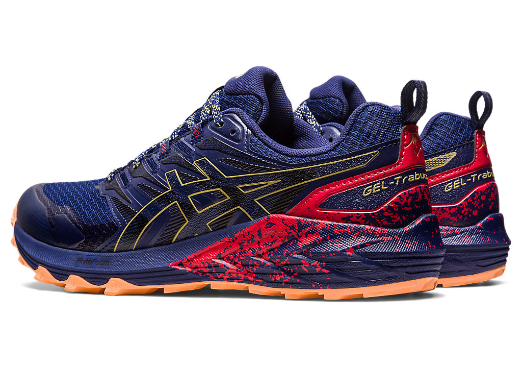 Asics Gel-Trabuco Terra Trailove Bezecke Tenisky Panske Indigo Modre Olivovo Zelená | 0293-LUEFX