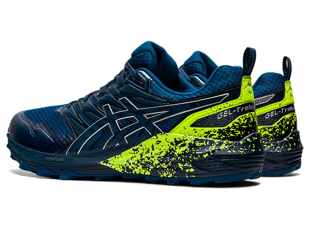 Asics Gel-Trabuco Terra Trailove Bezecke Tenisky Panske Modre Strieborne | 0416-INABC