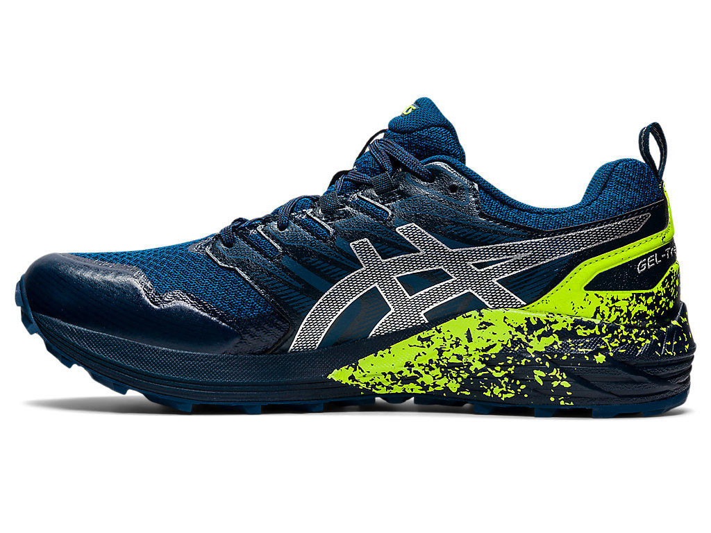 Asics Gel-Trabuco Terra Trailove Bezecke Tenisky Panske Modre Strieborne | 0416-INABC