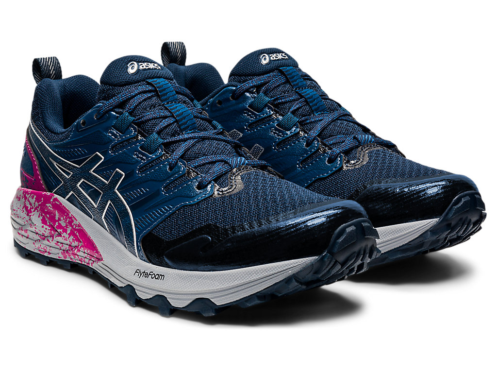 Asics Gel-Trabuco Terra Trailove Bezecke Tenisky Damske Modre Strieborne | 5809-TZCPA