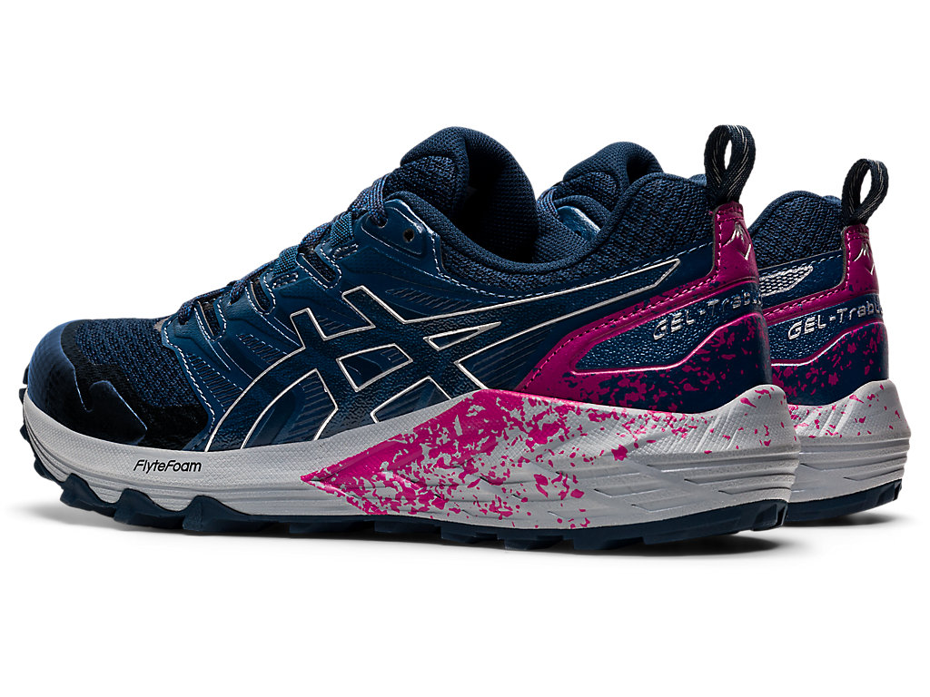 Asics Gel-Trabuco Terra Trailove Bezecke Tenisky Damske Modre Strieborne | 5809-TZCPA