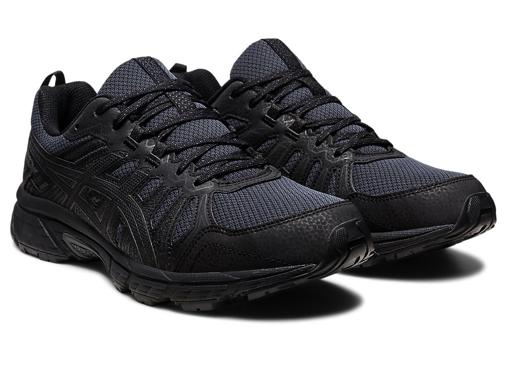 Asics Gel-Venture 7 (4E) Trailove Bezecke Tenisky Panske Čierne Čierne | 9376-HBDMO