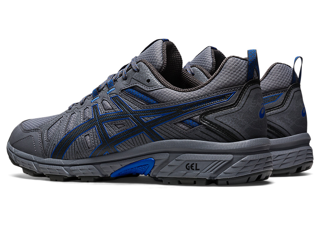 Asics Gel-Venture 7 Trailove Bezecke Tenisky Panske Siva Tmavo Siva | 2179-QBMTZ