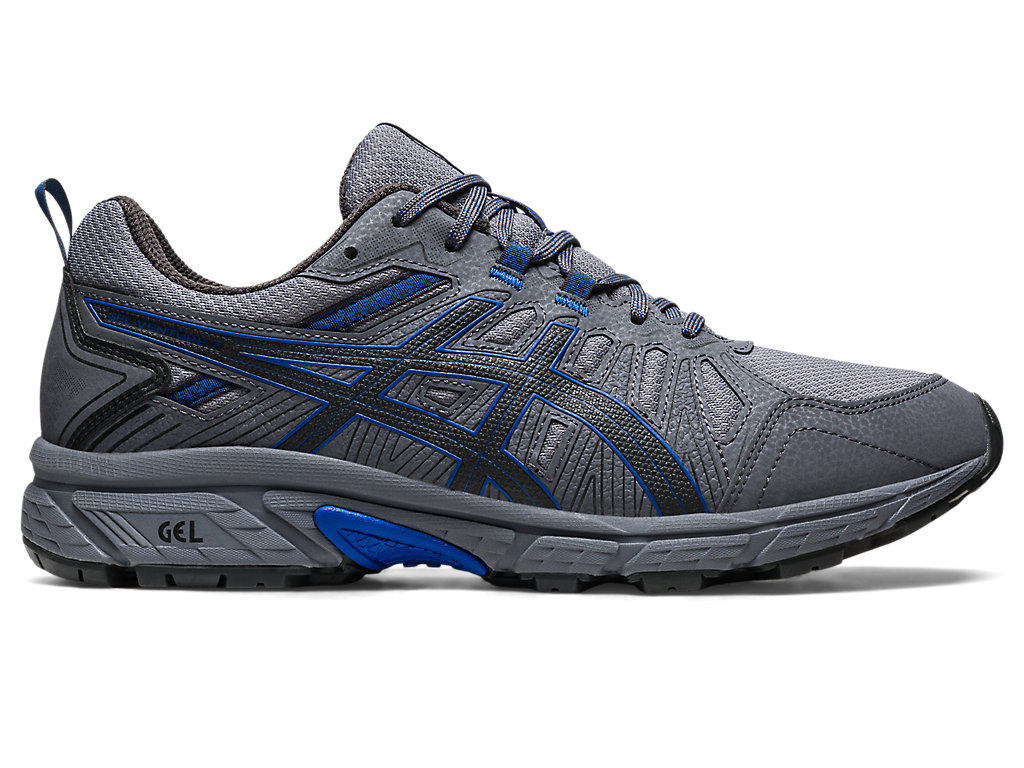 Asics Gel-Venture 7 Trailove Bezecke Tenisky Panske Siva Tmavo Siva | 2179-QBMTZ